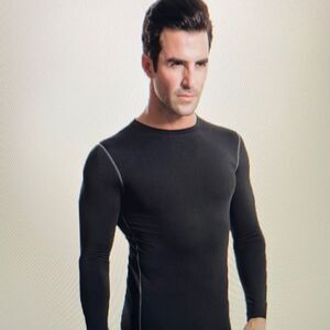 SIZE LARGE 12/14 CHAMPION LONG JOHN SHIRT